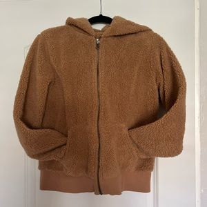 Gap teddy camel sweater super soft - like new